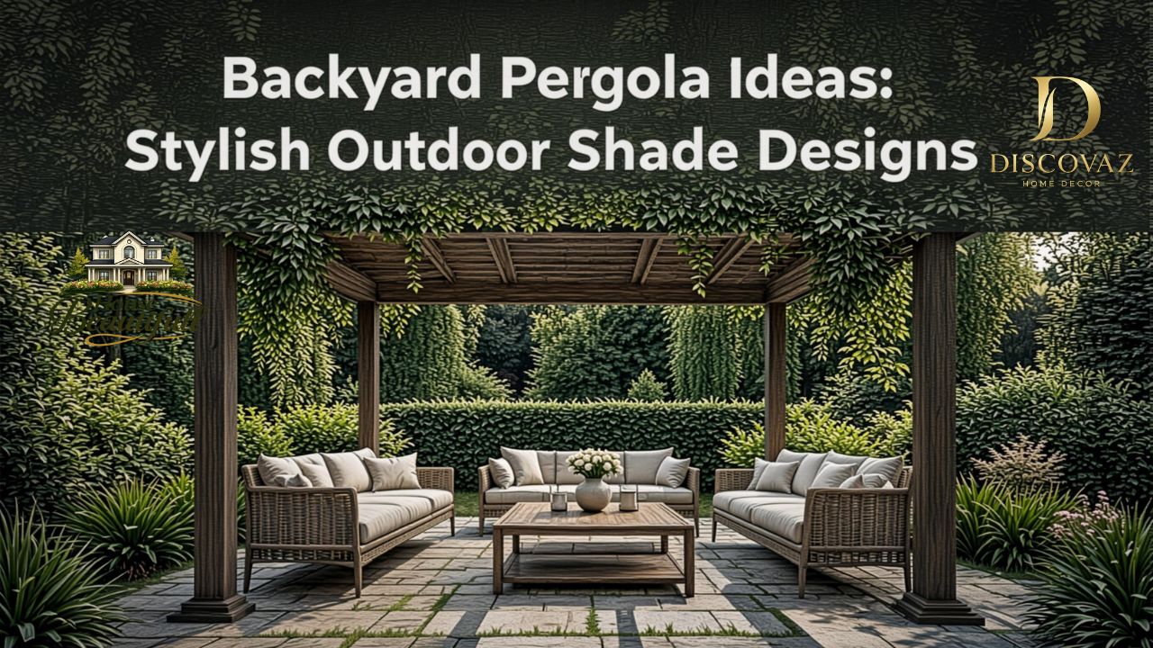 Backyard Pergola Ideas: Stylish Outdoor Shade Designs
