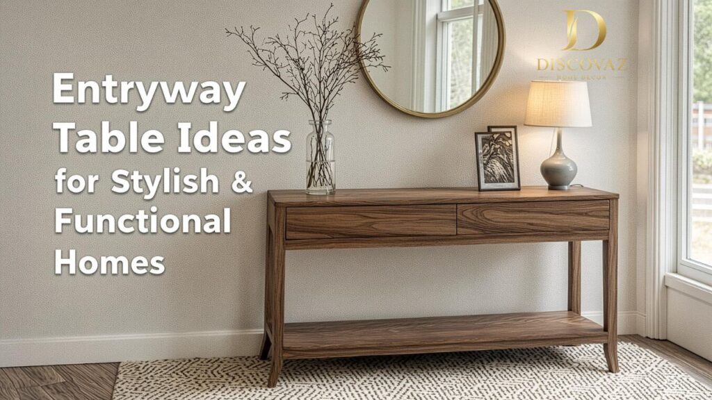 Entryway Table Ideas for Stylish & Functional Homes