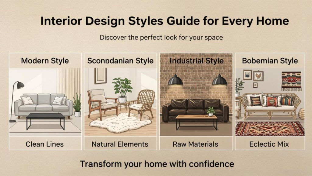 Interior Design Styles Guide for Every Home