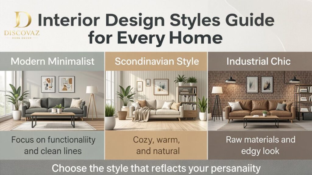 Interior Design Styles Guide for Every Home