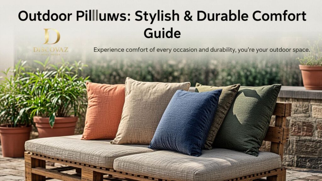 Outdoor Pillows: Stylish & Durable Comfort Guide