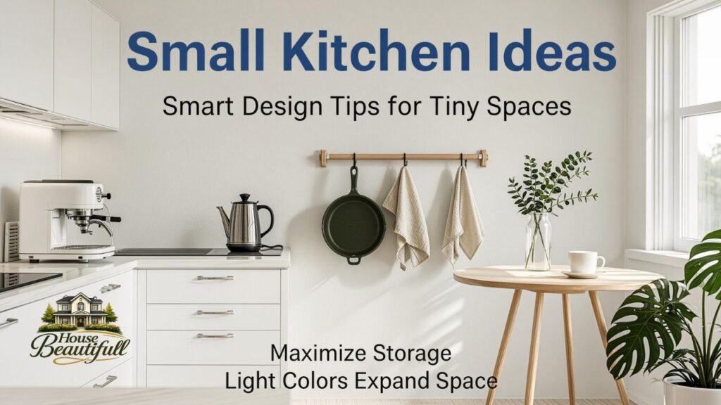 Small Kitchen Ideas: Smart Design Tips for Tiny Spaces