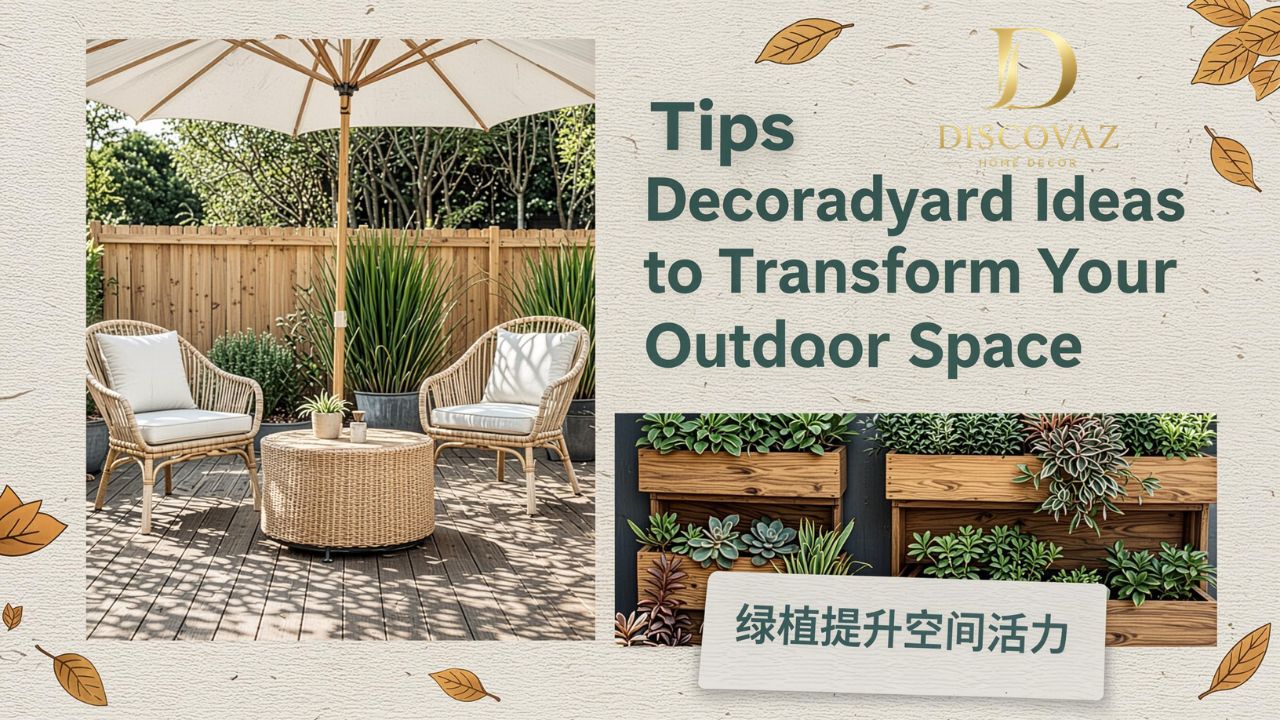 Tips Decoradyard Ideas to Transform Your Outdoor Space