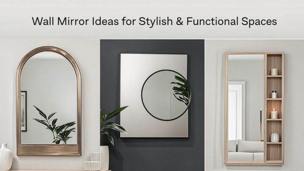 Wall Mirror Ideas for Stylish & Functional Spaces
