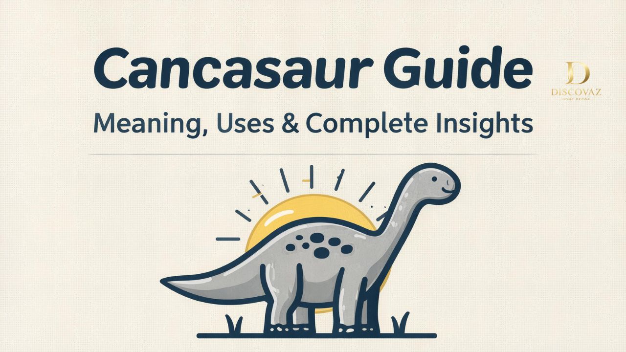 Cancasaur Guide: Meaning, Uses & Complete Insights