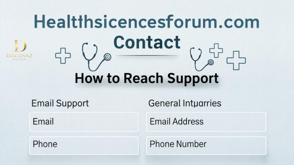 Healthsciencesforum.com contact – How to Reach Support