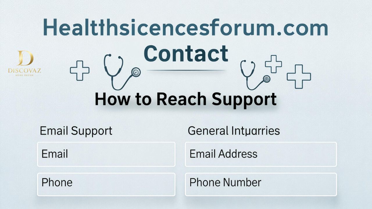 Healthsciencesforum.com contact – How to Reach Support