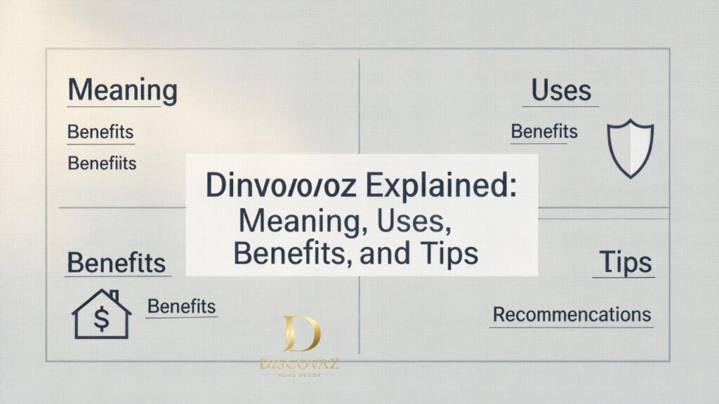 Dinvoevoz Explained Meaning, Uses, Benefits, and Tips
