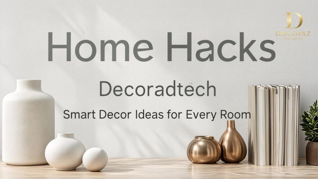 Home Hacks Decoradtech Smart Decor Ideas for Every Room