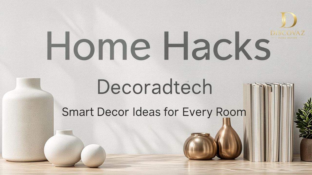 Home Hacks Decoradtech Smart Decor Ideas for Every Room