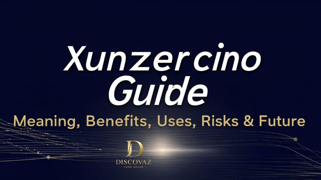 Xunzercino Guide Meaning, Benefits, Uses, Risks & Future